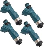 HELIXARXON 15710-65J00 Fuel Injector High Impedance Petrol Fuel Injection Nozzle Valve Assembly with Viton O-Ring, Compatible with Select 2005-2010 2.0L L4 2.7L V6 Gas Engine SUV Sedan Hatchback