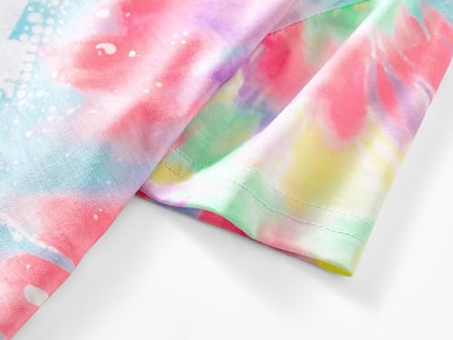 Image of Beezizac Girls Pajamas Cute Print Short /Long Sleeve Pants Set Size 6-18