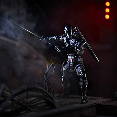 G.I. Joe Classified Series Snake Eyes Action Figure 02 Collectible Premium Toy with Multiple Accessories 6-Inch Scale with Custom Package Art