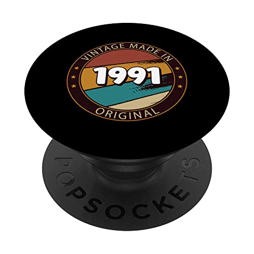 Cumpleaños 1991 PopSockets PopGrip Intercambiable