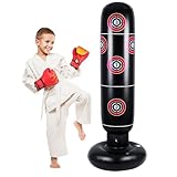Photo Gallery cemirk sacco da boxe per bambini, in piedi, 168 cm, gonfiabile, per bambini dai 3 ai 12 anni, in pvc, per allenamento interno ed esterno, antistress e idea regalo Photo Gallery cemirk sacco da boxe per bambini, in piedi, 168 cm, gonfiabile, per bambini dai 3 ai 12 anni, in pvc, per allenamento interno ed esterno, antistress e idea regalo