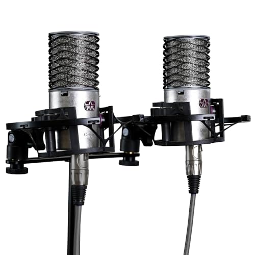 Image of Aston Microphones Origin Stereo Pair Microphones with Stereo Bar for Acoustic Instruments
