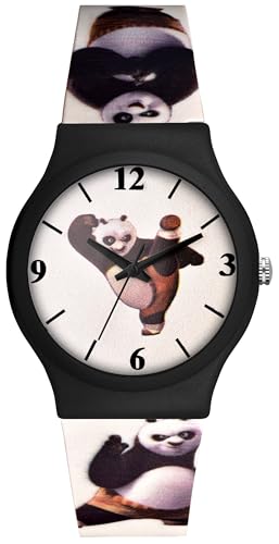 Image of Acnos Character Kid's Happy Colorful Water-Resistant Durable Watch for Boys Kids Boy with Fun Designs Adjustable Strap Positive Messages Watch for Kids