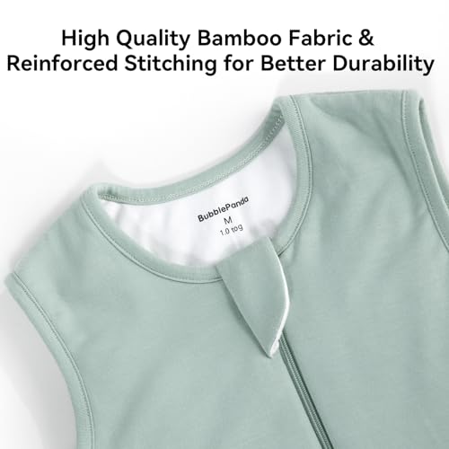 rayon made from bamboo toddler sleep sack with feet 12-24 months 10 tog ultra soft toddler sleeping sack 1t-2t sleep bag walker quilted wearable blanket with legs 2-way zipper lightweight