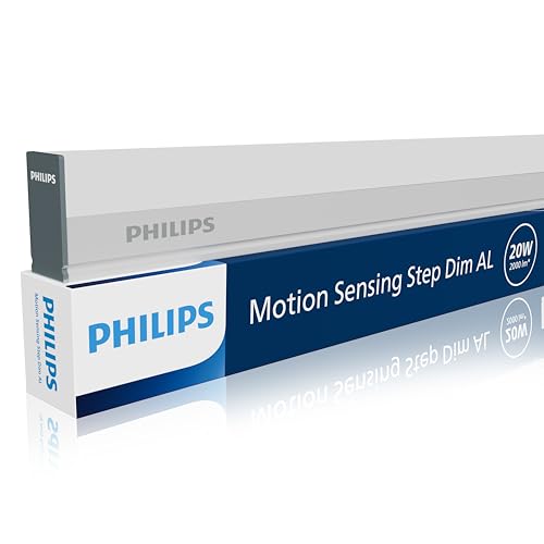Image of Philips Motion Sensor 20W LED Batten /Tubelight | Motion Sensor Light for Home | Motion and Ambient Light Sensor Batten | Compact 3ft LED Tubelight | Cool White, Pack of 6