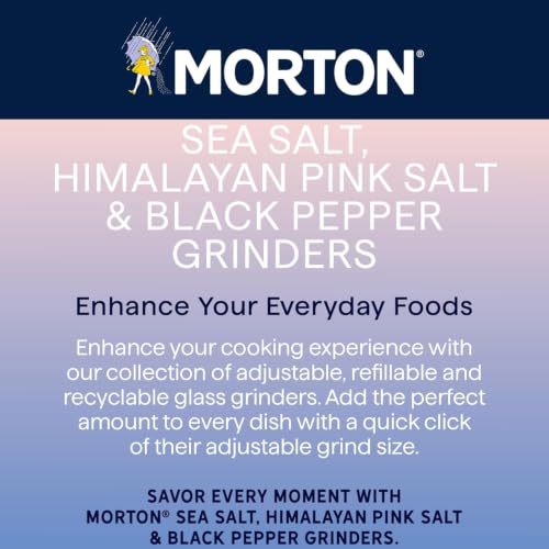 Morton Grinder Set - Sal Rosada Himalaya, Sal Marina y Pimienta, Set 3 piezas miniatura 7