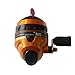 FRHP Spinning Fishing Reel Peso Ligero Tiro de Pesca Rueda de Pescado Cubierta Delantera de Metal Tirachinas Muñeca Pez Dart Wheel Cerrado Rueda Interior Carrete de Pesca,Orange