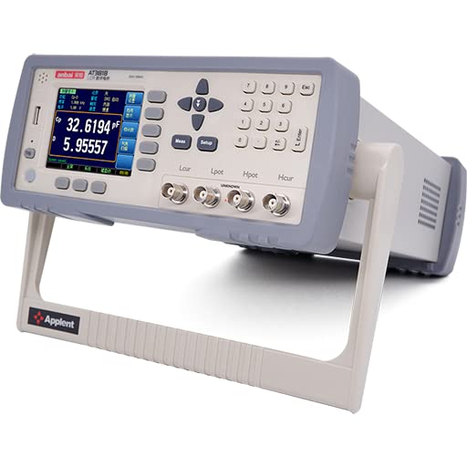 AT3818 Precision LCR Meter 10Hz-300kHz (Resolution 0.001Hz) with -2.5V-+2.5V DC BIAS