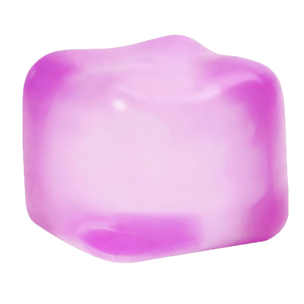 Nice Cubes, Glow In Dark Fidget Cube, Soft TPR Sensory Play Cube, Hand Squeeze Stress Relief Toy, Compact Portable Leisure Toy for Boys Girls Kids