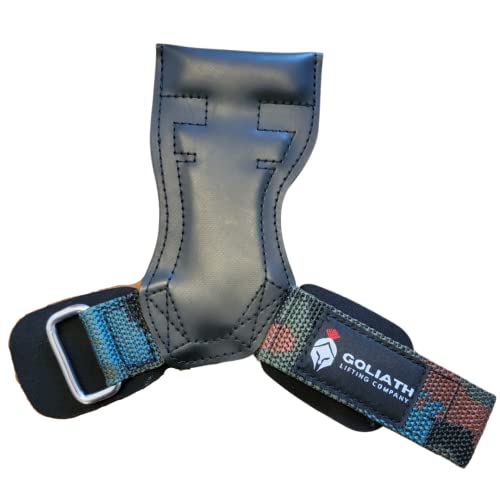 Goliath Lifting Company Lifting Grips Weight Gloves Heavy Duty Barbell Lifting Grips