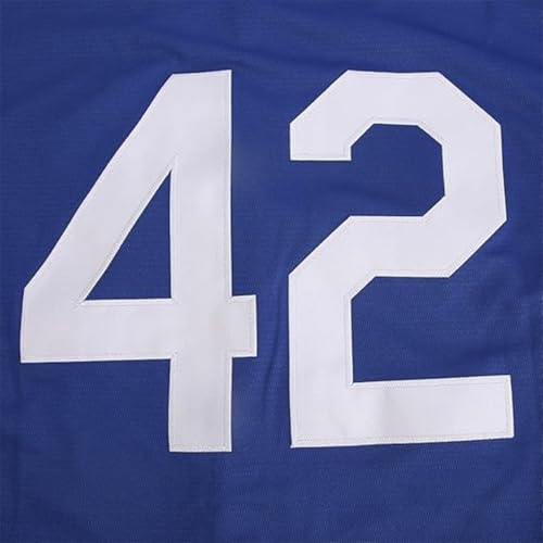 Jackie Robinson #42 Baseball Jersey – Embroidered Throwback with Legacy Patch, Stitched Letters Adult Sizes S–5XL miniatura 6