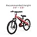 Segway Ninebot Kid’s Bike for Boys and Girls, 18 inch with Kickstand, Red