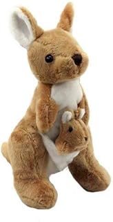Plush Doll Stuffed Animal | Super Soft, Huggable Kangaroo 11.8 Toy for Baby and Toddler Boys, Girls | Snuggle, Cuddle Pill...