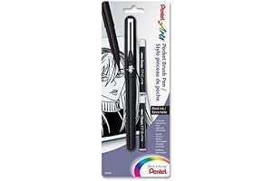 Pentel Pocket Brush Pen - Perfect Your Calligraphy in an Instant!