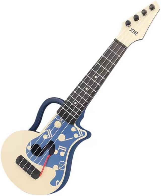 Toddmomy 1pc Mini Guitar Toy Kids Ukulele Guitar Toy Toddler Guitar Musical Instrument Photo Props for Toddlers and Preschoolers