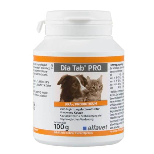 Dia TAB PRO Kautabletten f.Hunde/Katzen 100g