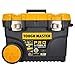 Price comparison product image Large Tool Box On Wheels 24" Inch 62cm Professional Heavy Duty Toolbox Chest With Tote Tray 60 Litres Capacity 2 Wheels For Maintenance And Home TOUGH MASTER (Wheeled Tool Box)