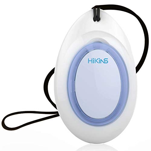 HiKiNS Wearable Personal Air Purifier Travel Negative Ion Generator Eliminator for Smoke, Dust,Odors and A Gift to Protect Your Lover
