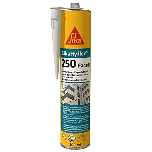 Buy Sika Sikahyaflex 250 Facade Low Modulus Sealant, Dark Grey, 600 ml