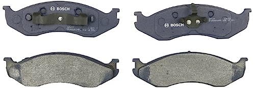 BOSCH BP477 QuietCast Premium Semi-Metallic Disc Brake Pad Set - Compatible with Select Jeep Cherokee, Comanche, Grand Cherokee, Grand Wagoneer, TJ, Wagoneer, Wrangler; FRONT