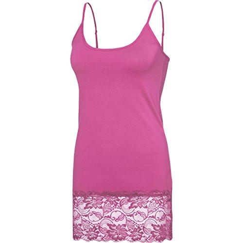 kaiser24 Longtop für Damen mit Spathetti-Trägern - Leicht tailliertes...