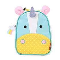 Skip-Hop-Zoo-Lunchies-Mochila-para-el-almuerzo-Ninos-Diseno-Unicorn-Turquesa