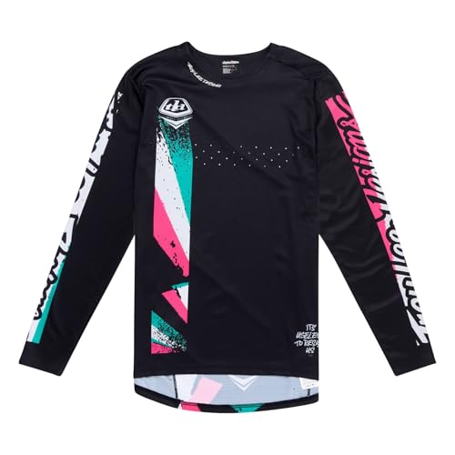 Troy Lee Designs Sprint Jersey - Men's, Full Pull Black, M