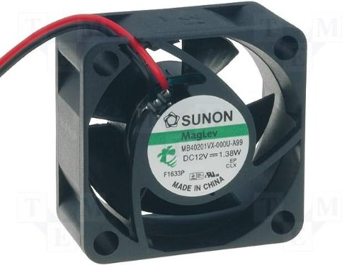Sunon Fan 40 x 40 x 20 mm MF40201VX-A99 DC 12 V 8000 RPM 28 dBA Vapo Bearing 2 Strands
