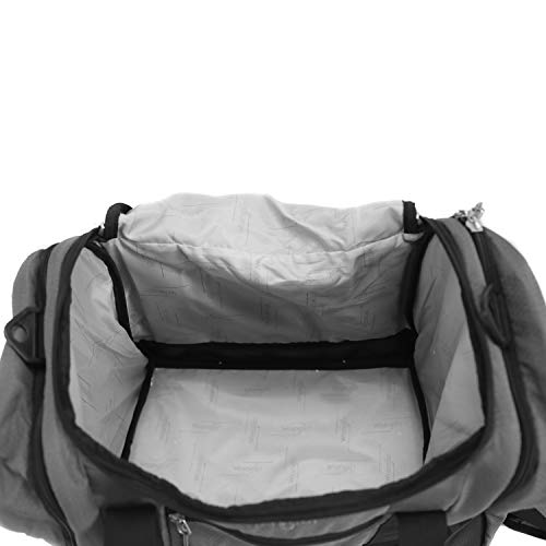 Wrangler Travel Duffel, Gray, 24 Inch 56.6L