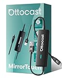 【公式】オットキャスト ミラータッチ Ottocast Mirror Touch スマホミラーリング CarPlayワイヤレスアダプター スマホ画面をカーナビに映す iphoneミラキャスト カーナビからスマホの操作が可能 カープレイ無線化 接続簡単 低遅延 純正有線CarPlay搭載車適合【技適認証済み】