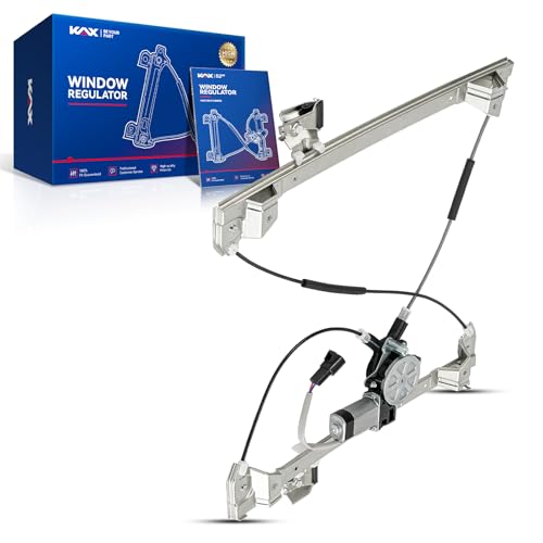 Image of KAX Front Left Power Window Regulator w /Motor Fit for H2 2003-2009 | Front Left Driver Side 751-705 Power Window Lifter Replaces 10390764,15184004,15198302