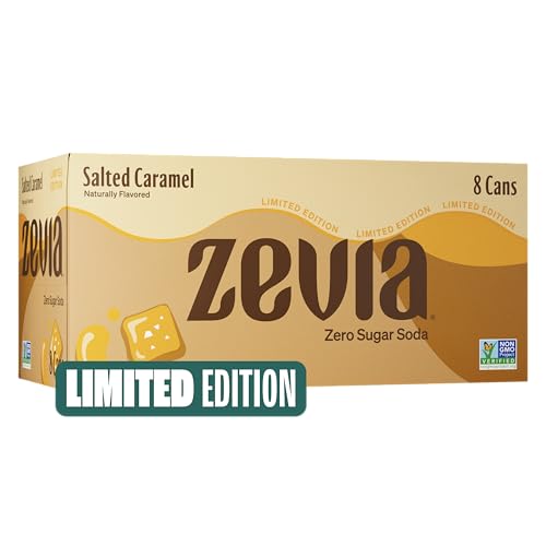 Zevia Zero Sugar Soda, Salted Caramel thumb #1