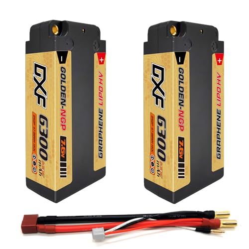新品　ショートリポバッテリー 厚型 DXF 6300mah 140C　2個セット 41xn7NMEqFL.jpg