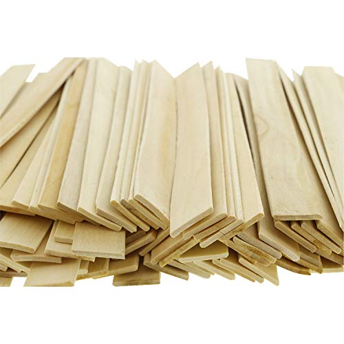 Image of Custom Shop Paint Mix Sticks Pack of 25 Each 12 inch Birch Paint Mixing Paddles