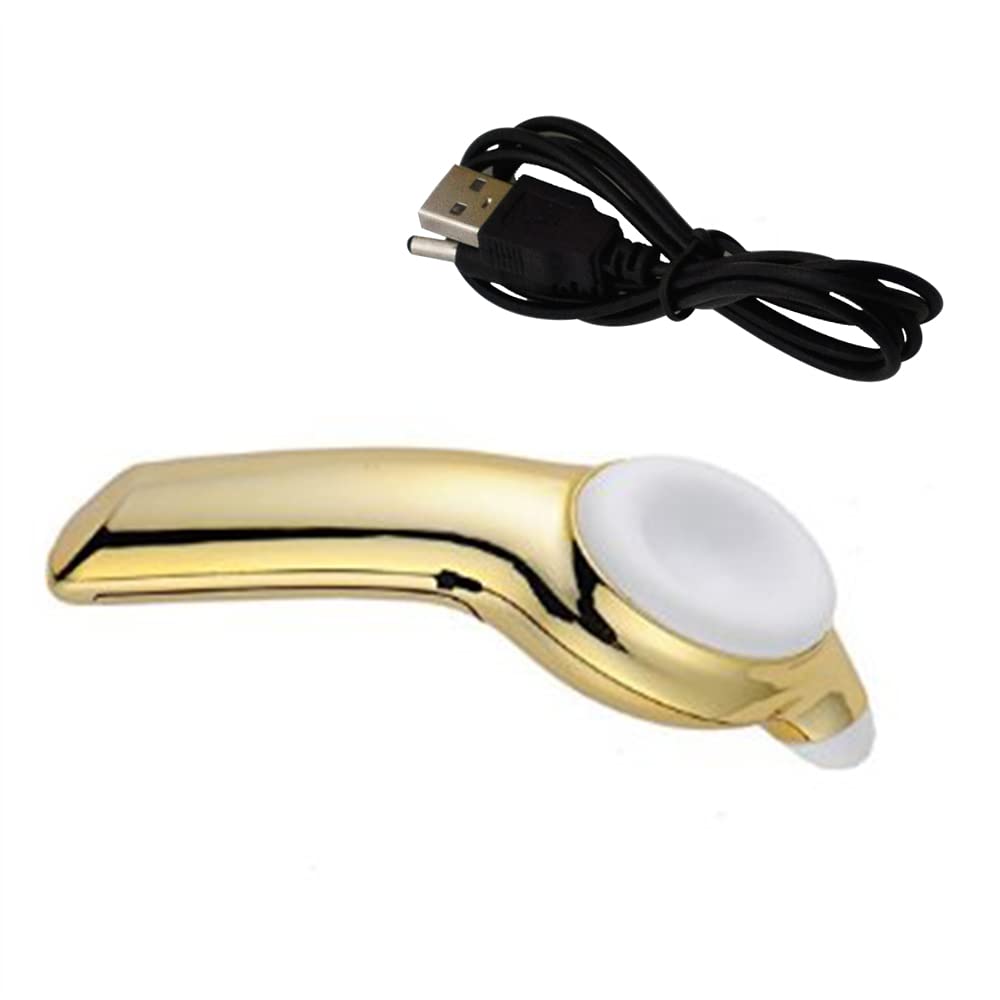 Deemark Eye Massager for Dark Circles | Blood Flow Control | Personal Massage Machine for Women | USB Rechargeable | Under-eye Massager | Gold (B01DSVDRR0) Amazon Price History, Amazon Price Tracker