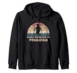 Photo Gallery retro vintage easily distracted by penguins bird penguin felpa con cappuccio Photo Gallery retro vintage easily distracted by penguins bird penguin felpa con cappuccio