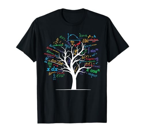 Funny AP Calculus Algebra Tree Math Teacher Nerd Geek T-Shirt