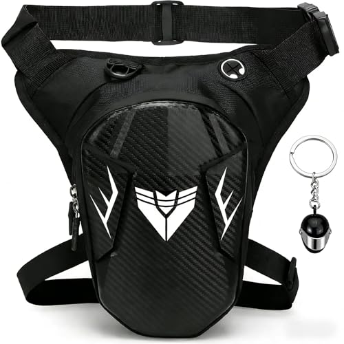 Motorcycle Leg Bag, Thigh Bag for Men Women,...