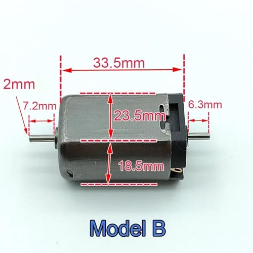Moteur rotor 5 pôles de haute précision mécanique à double axe - 4