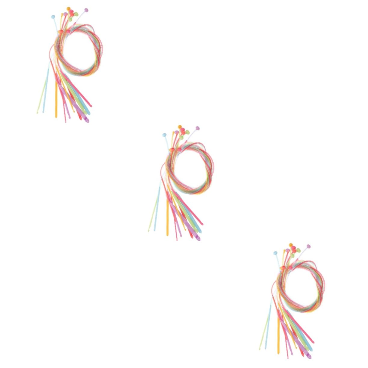 HOODANCOS 36pezzi Uncinetti Per Maglieria e Cucito Ganci Ergonomici Materiale Resistente Per Maglioni e Progetti Di Lavoro Maglia Design Creativo e Comfort Per Mani e Polsi