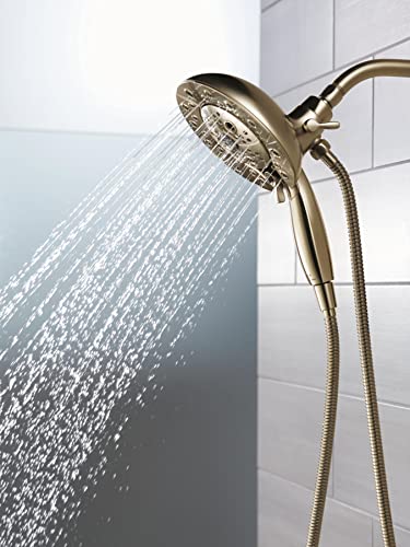 Image of Delta FAUCET- 58480-CZ-PR25-PK Universal Showering Components Combo, Lumicoat Bronze, 2.5 GPM Water Flow