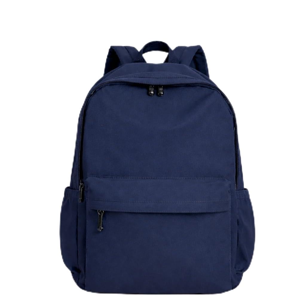 Navy Edition Backpack Designed for Everyday Hustle Laptop Backpack, Large Capacity Travel & School Backpack, Lightweight Durable Daypack with Water Bottle Pockets – Navy Blue-image-2