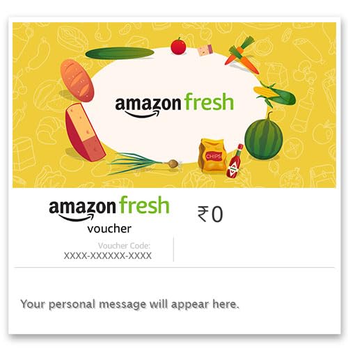 Amazon Fresh Voucher | Valid on Amazon Fresh products