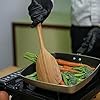 KHRUT Teak Wood Spatula, 13.5 inch Long, Natural Teak Utensil for Non-stick Cookware #4