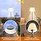 Amdelne Outdoor Solar Stehlampe, Kabellose Stehleuchte USB mit Aufladbar akku, RGB Garten Fernbedienung Dimmbar, Lichtsensor, IP65 Wetterfest, H147cm Höhenverstellbar, Dekoration Terrassen Balkon