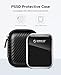 ORICO Portable Protection Case for External SSD Hard Drive, Travel Cable and Tiny Electronic Equipment, Water-Resistant Storage Bag with EVA Material (M2PH03)