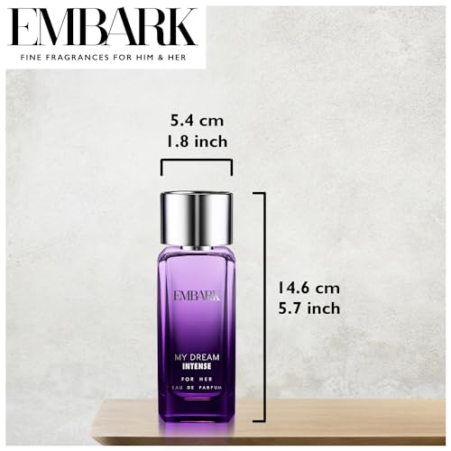 Image of EMBARK My Dream Intense for Her, Perfume for Women - 100ml | Premium Eau de Parfum | Floral and Oriental Fragrance