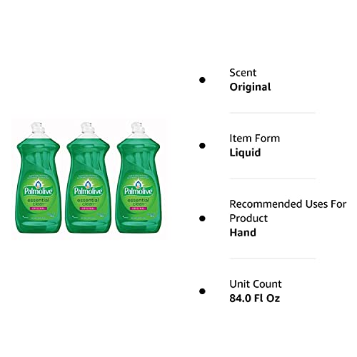 Palmolive Dishwashing Soap Essential Clean Original Scent, 28 Ounce (Pack Of 3) #TOP1