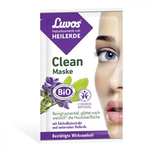 Luvos Naturkosmetik Heilerde Clean-maske 2X7.5 ml