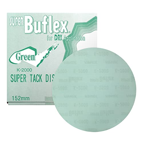 Disques abrasifs de finition K-2000 Super Buflex pour un éclat automobile